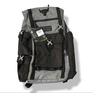 Under Armour X Project Rock Vanish Regiment “Heather Gray”  Backpack 1325331-040